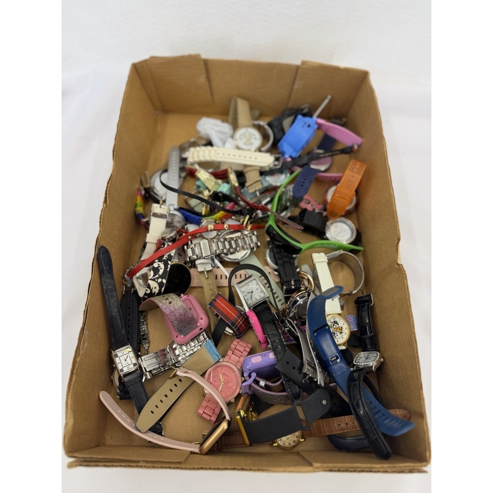 Mixed Lot watches Assorted Brands & Styles Bulk Unisex Adults 5.07 Lbs watch